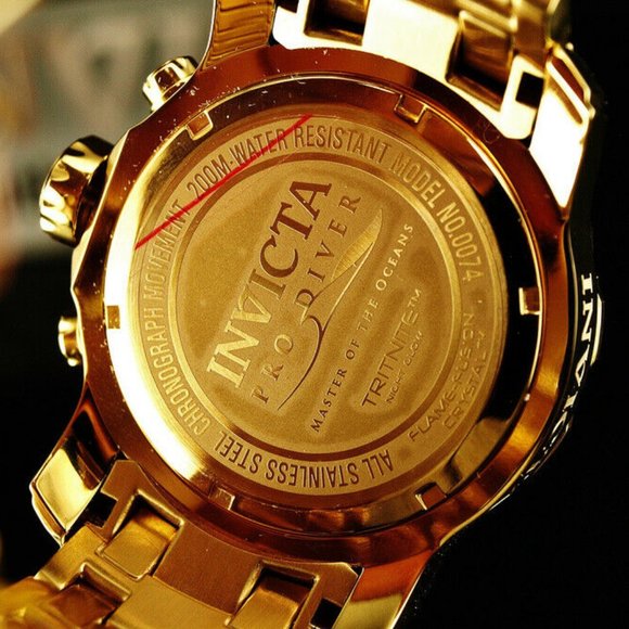 New Invicta 18k Professional Diver Men's Watch! w/ box - Picture 7 of 7